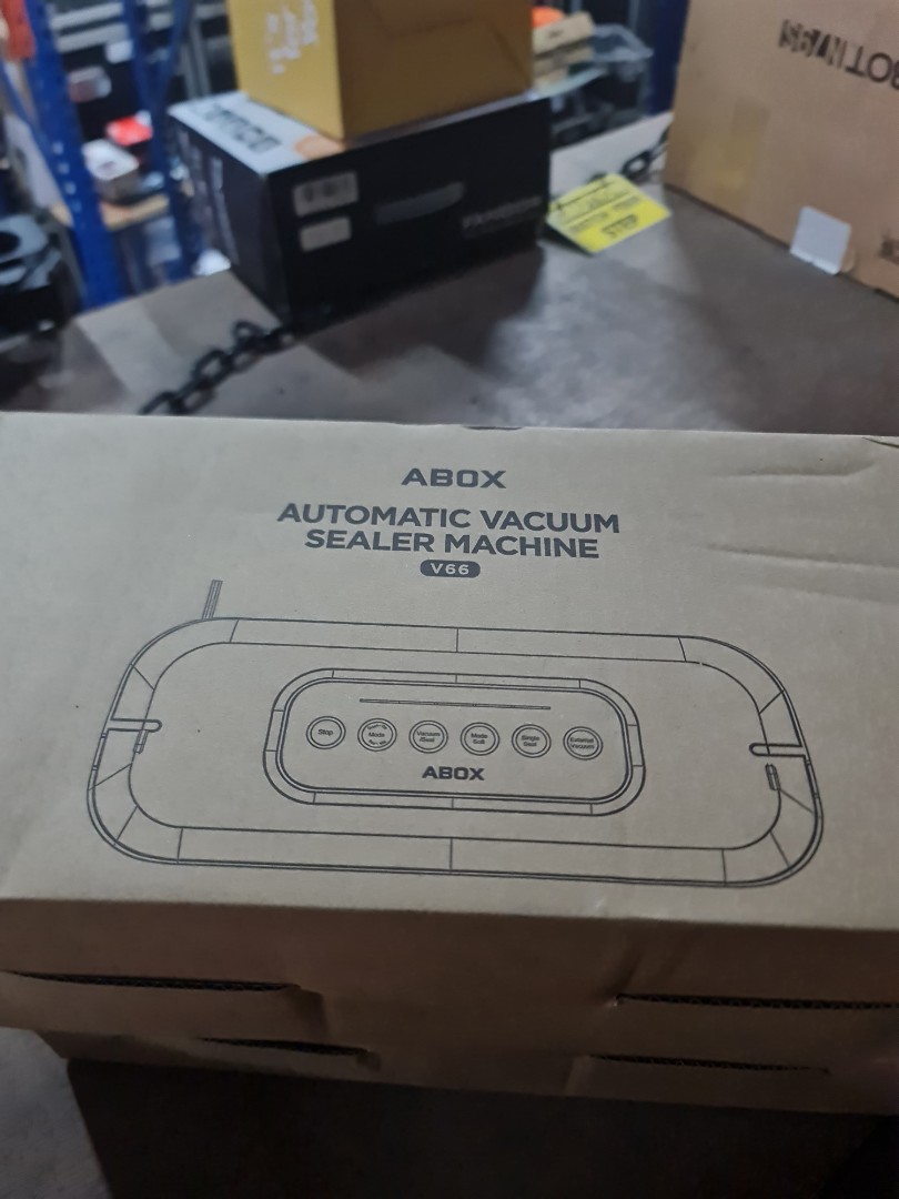 ABox automatic vacuum sealer Machine v66, TV & Home Appliances, Kitchen