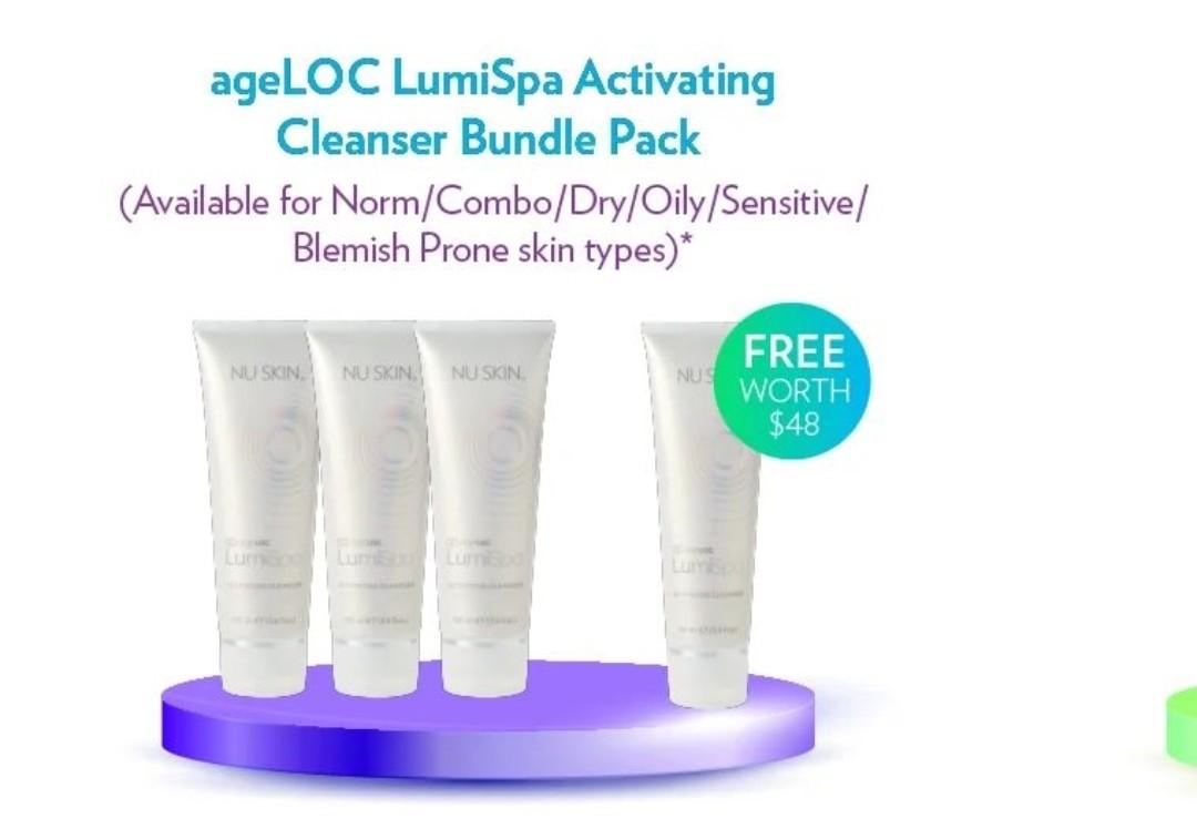 Ageloc lumispa cleanser (Category: Face Care) located in Singapore. Submitted by nsnsyl (Listing ID 1123644045, Image 1). Description: 3 x ageloc lumispa cleanser free 1.