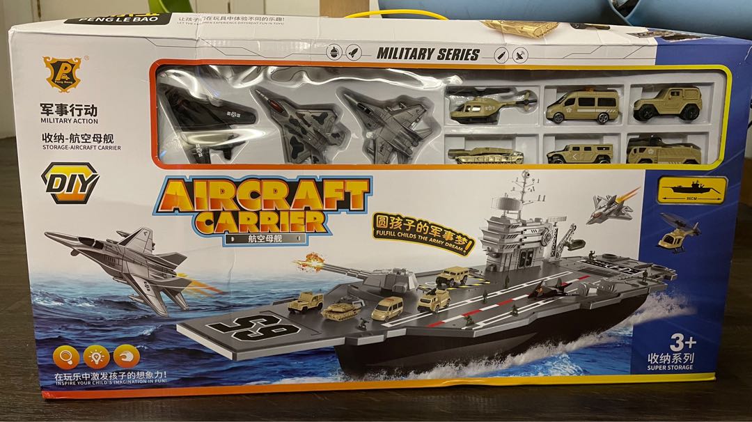 Aircraft Carrier, Hobbies & Toys, Toys & Games on Carousell