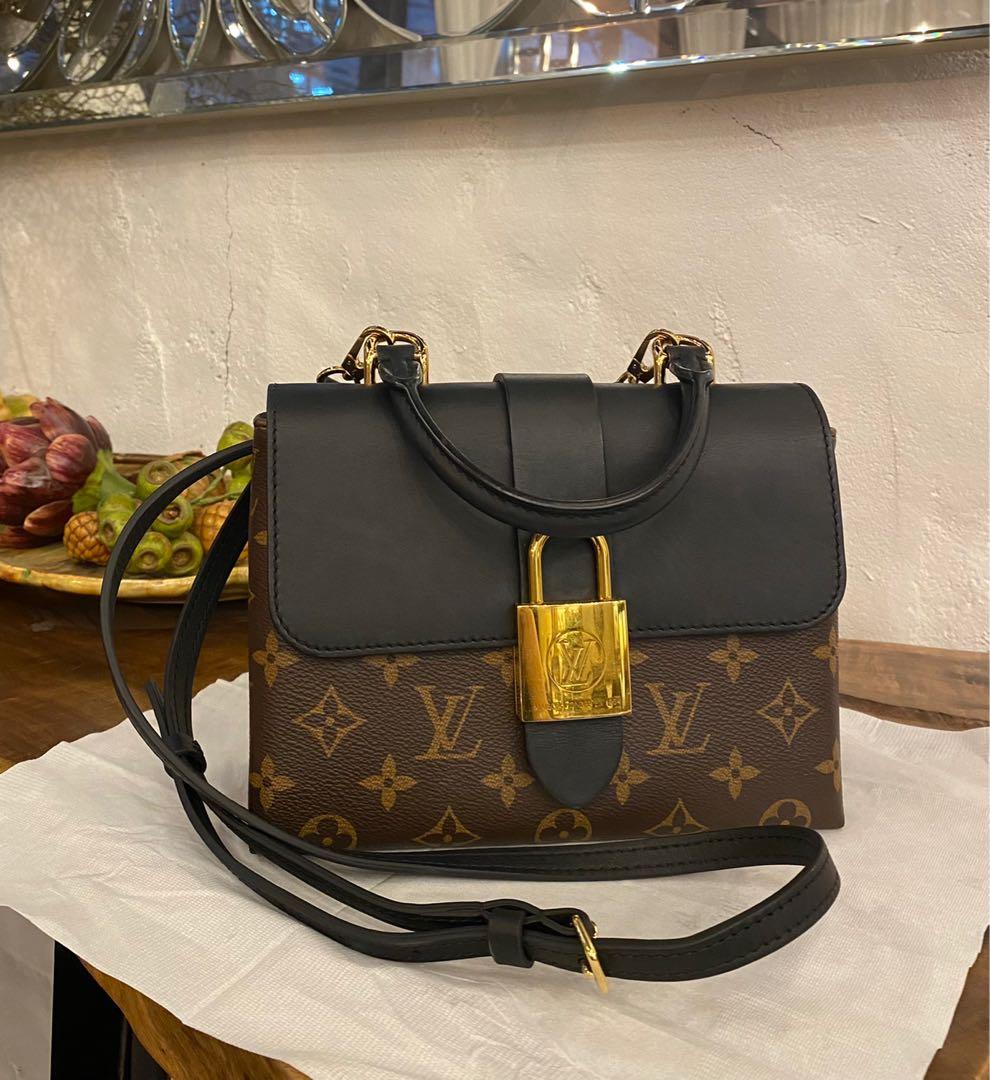 Authentic Louis Vuitton LV Locky BB Bag in black leather & monogram canvas,  Luxury, Bags & Wallets on Carousell