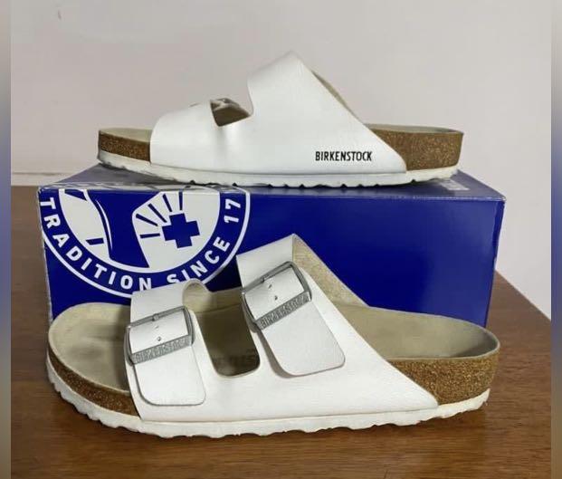 All white discount mens birkenstocks