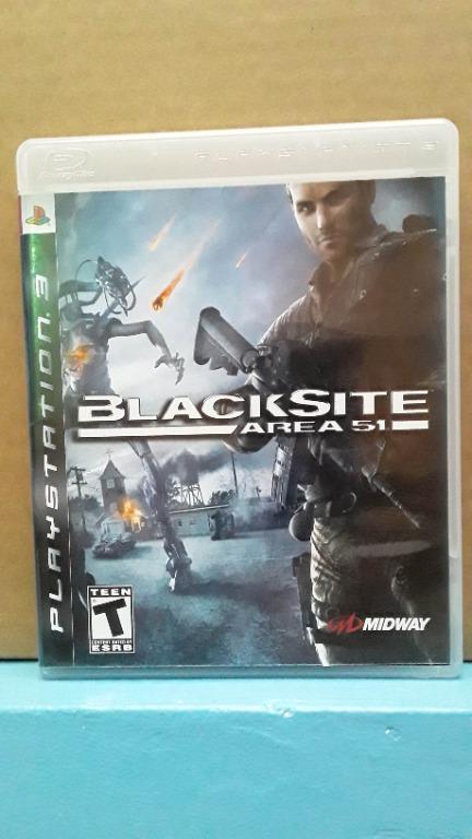 BlackSite: Area 51 PS3 Playstation 3 (Category: PlayStation) located in Antipolo. Submitted by irajstuff (Listing ID 1123613137, Image 1). Description: BlackSite: Area 51 (released in Europe and Australia as BlackSite) is a first-person shooter video game, released for Xbox 360 and Microsoft Windows on November 12, 2007 in North America, and PlayStation 3 on December 10, 2007. The game is mostly unrelated to the 2005 multi-platform game Area 51. 