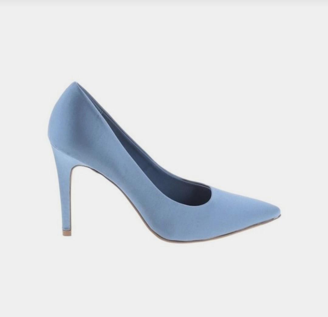 BLUE HIGH HEELS PAYLESS CHRISTIAN SORIANO BRAND Women s Fashion Footwear Heels on Carousell