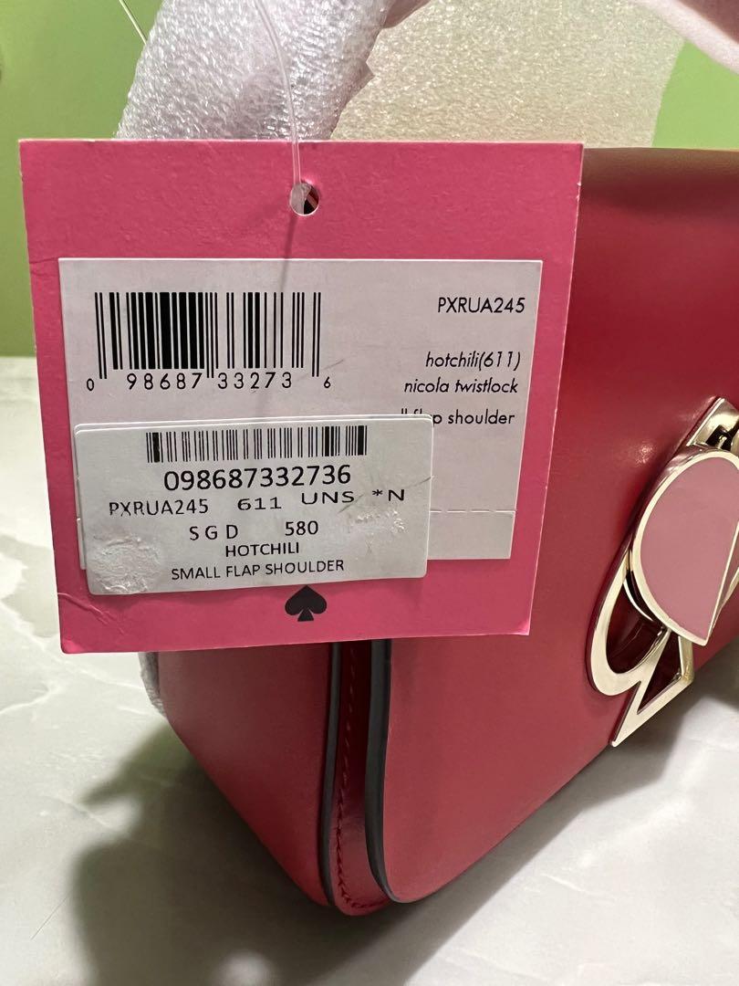 THE BAG REVIEW: KATE SPADE NICOLA TWISTLOCK IN SMALL HOT CHILI