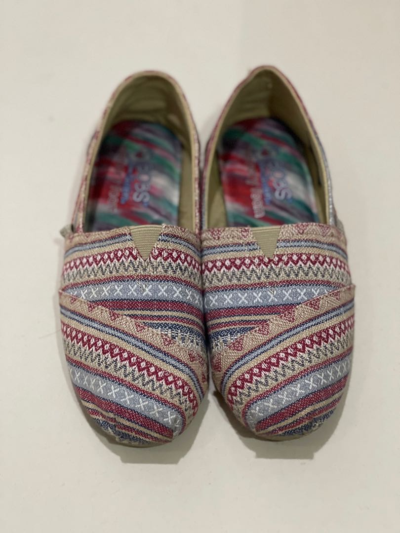 bobs memory foam slip ons