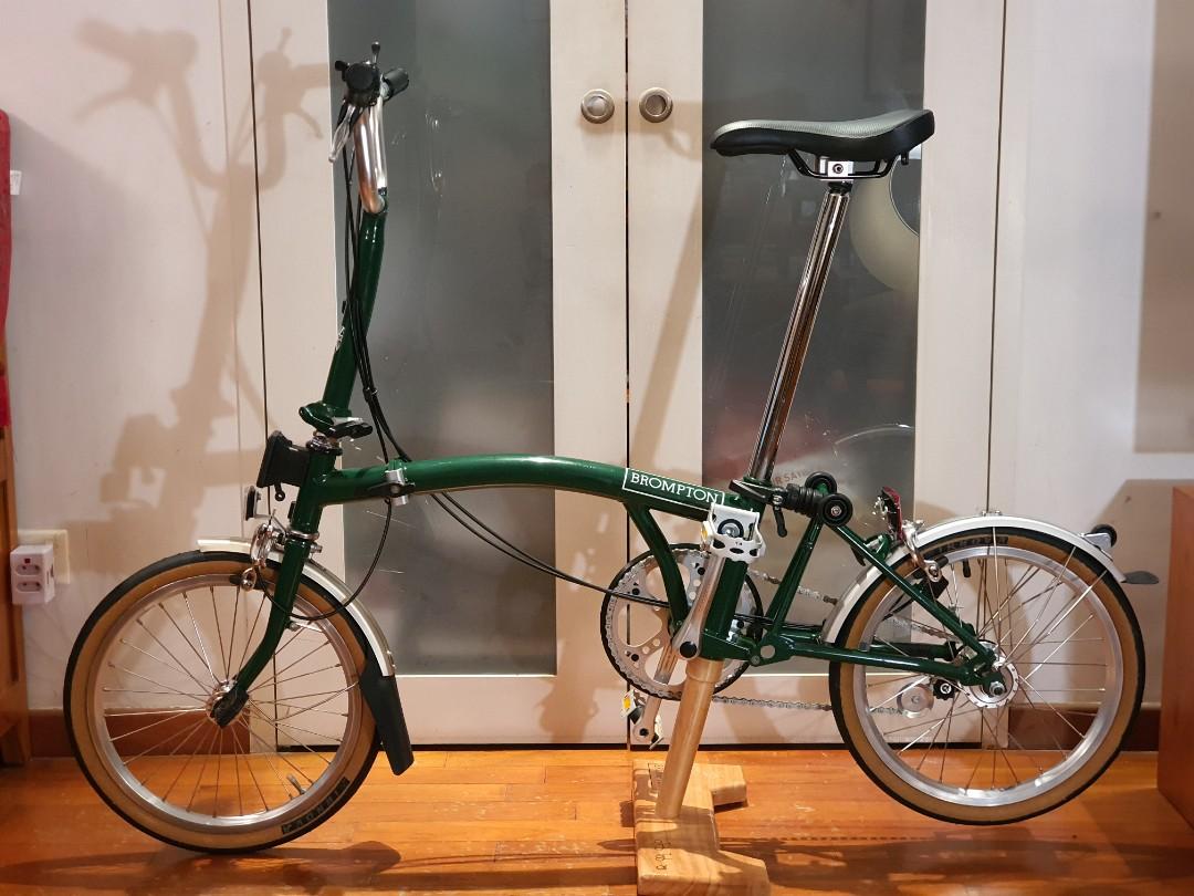 Brompton M3L Racing Green
