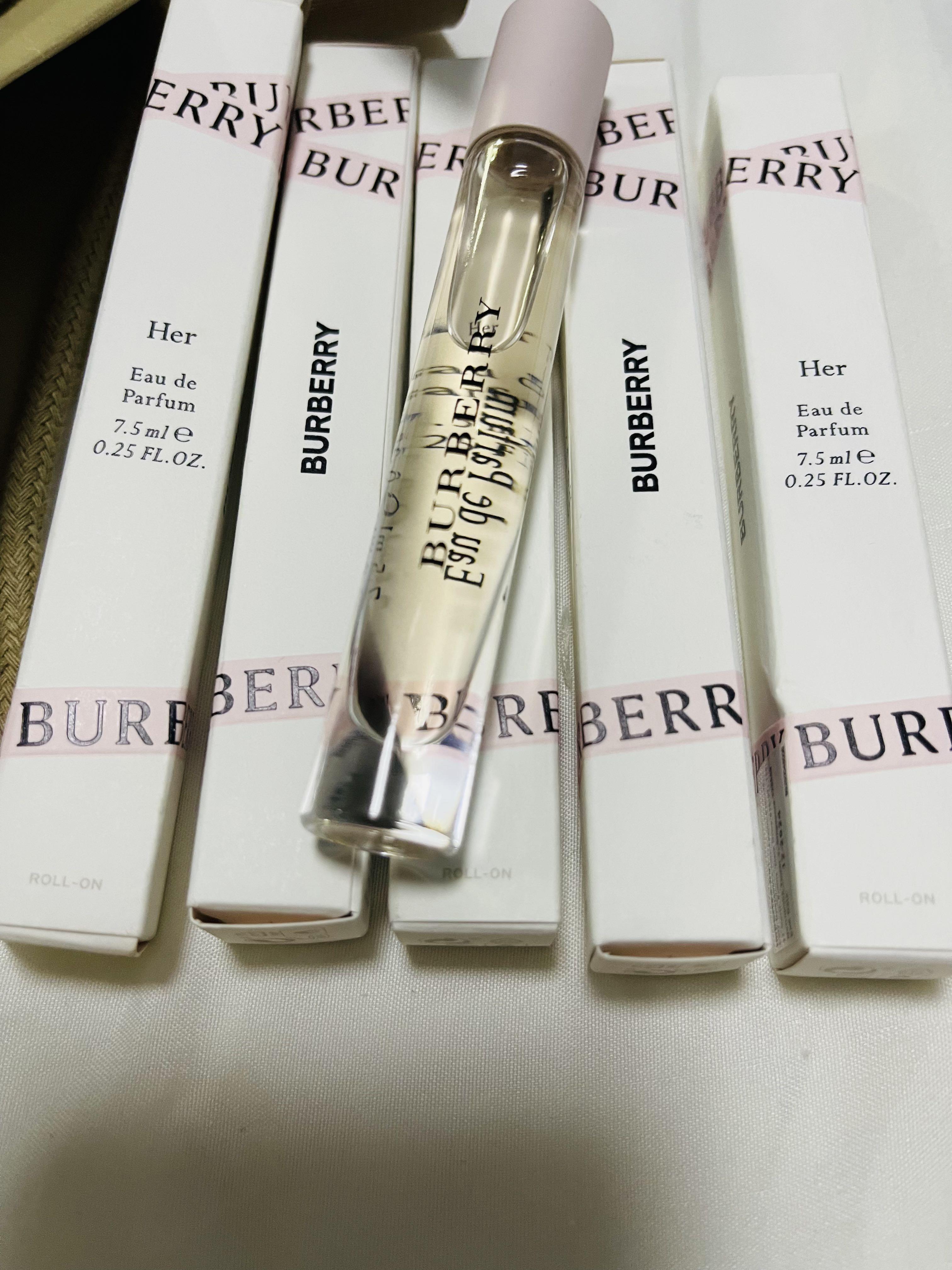 Burberry Her eau de parfum rollerball , Beauty & Personal Care,  Fragrance & Deodorants on Carousell