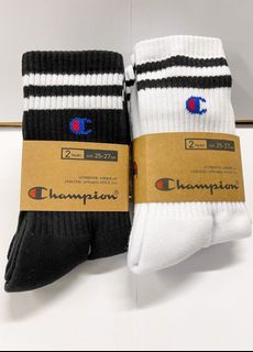 C5836 日版 CHAMPION 中筒厚襪 (兩對裝)629386036020501123