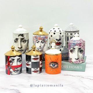 Candle jar (fornasetti)