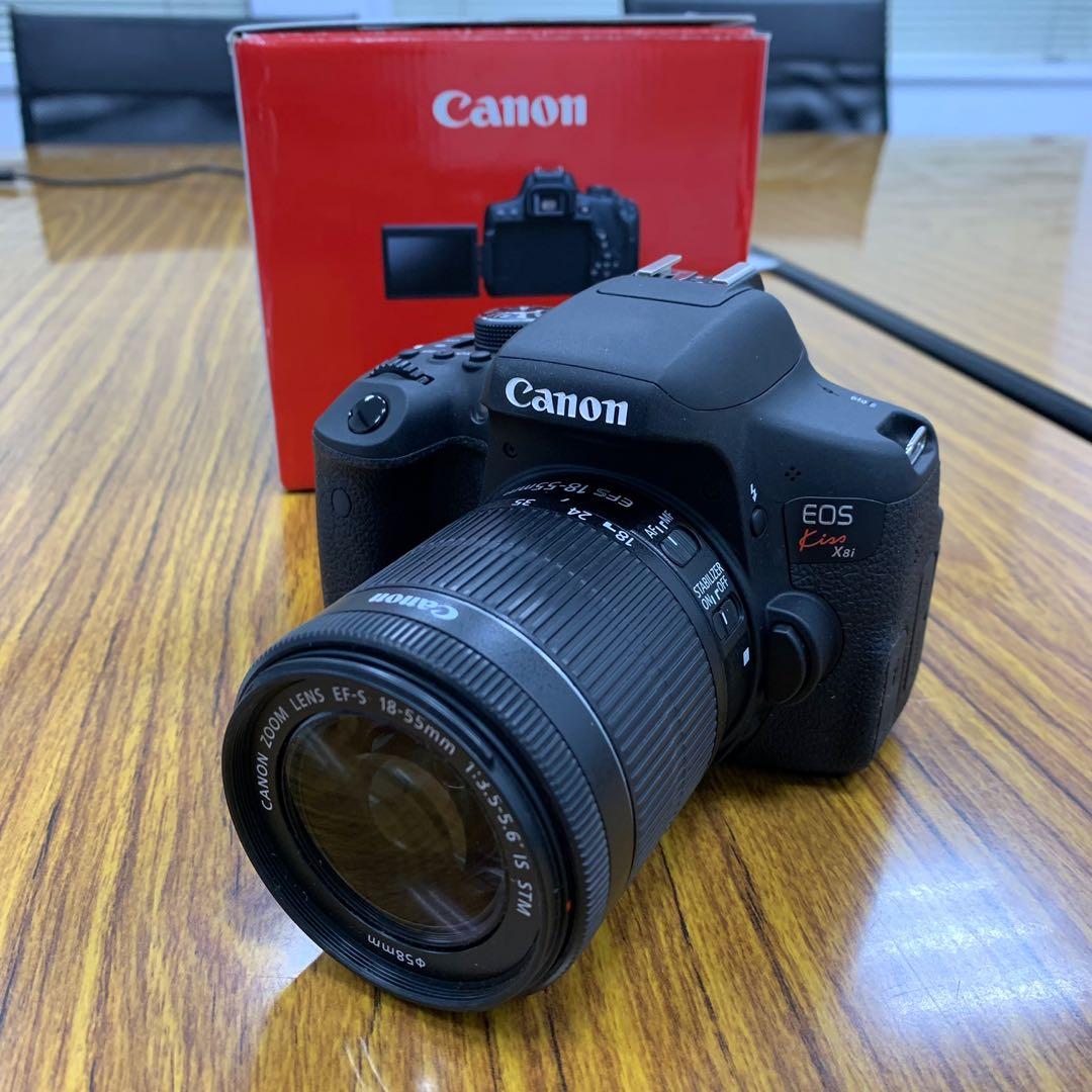 Canon EOS Kiss X8i /750D (Body Lens 相機機身+鏡頭), 相機攝影, 鏡頭及裝備在旋轉拍賣
