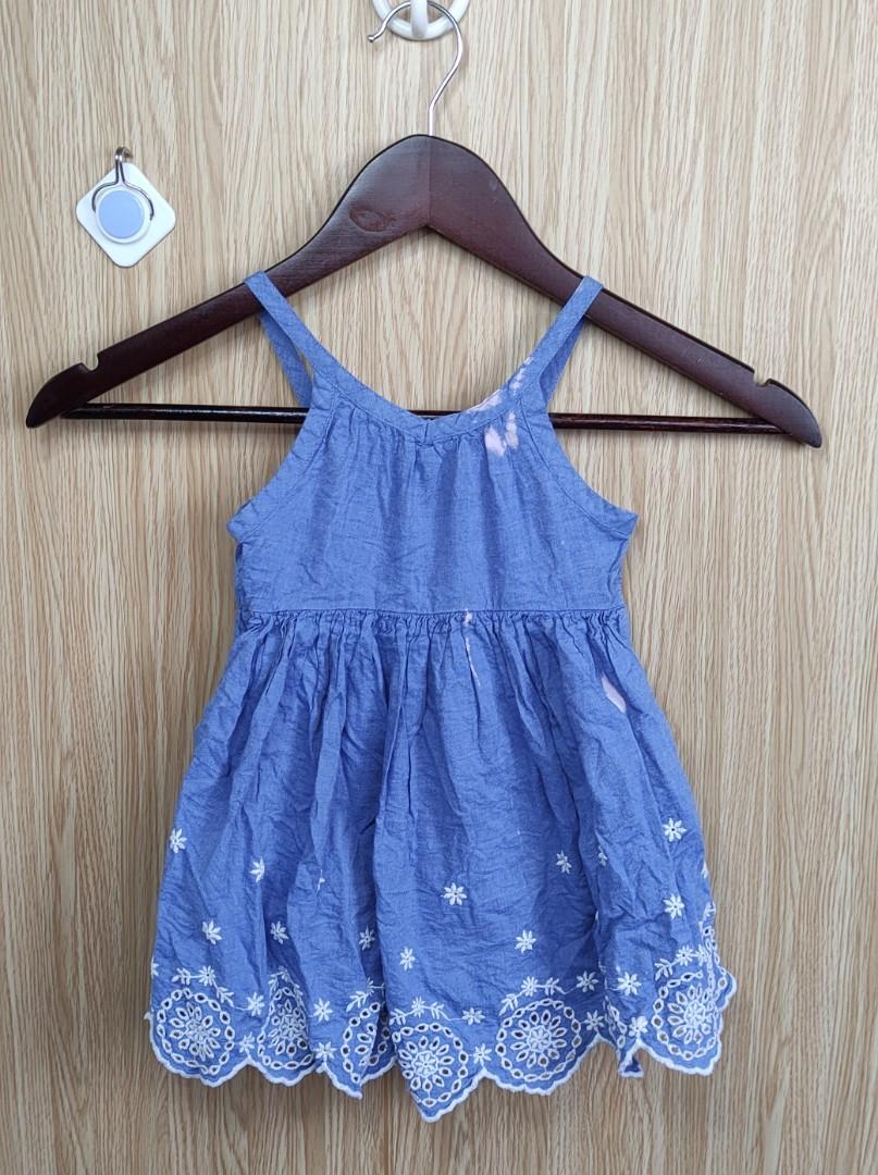 Cat and jack blue store dress