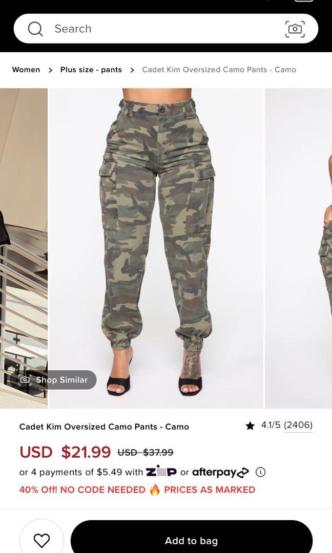 Celana big size army cargo pants 