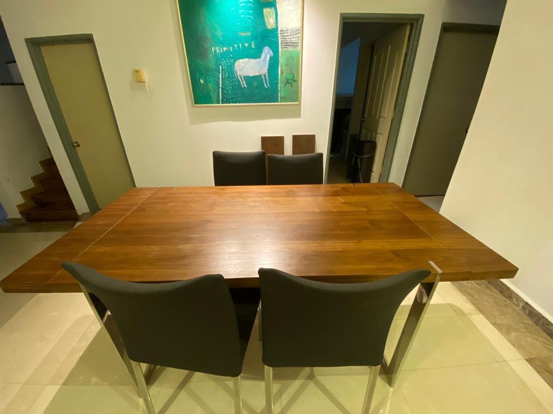 Cellini Dining Table And Chairs Home Furniture Furniture On Carousell