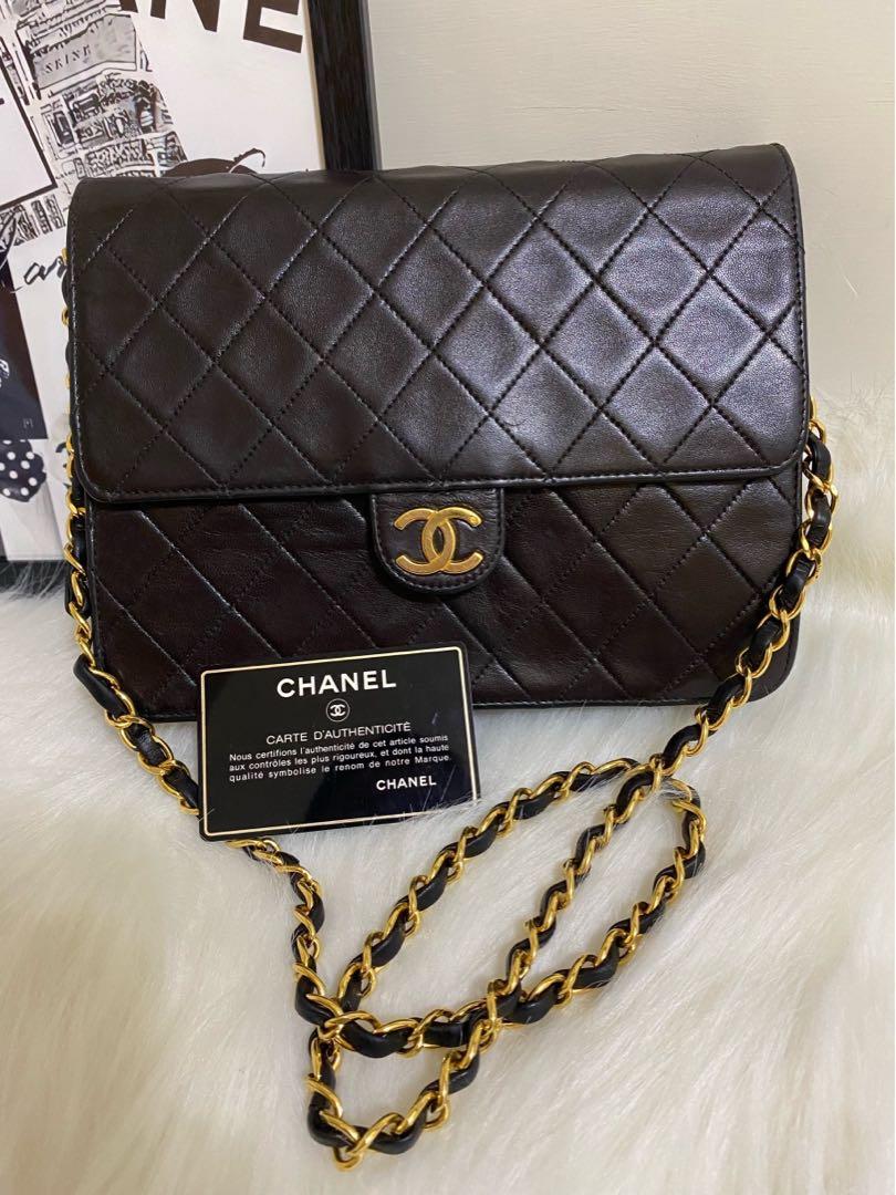 Chanel Vintage 22cm小尺寸釘釦翻蓋包 照片瀏覽 2