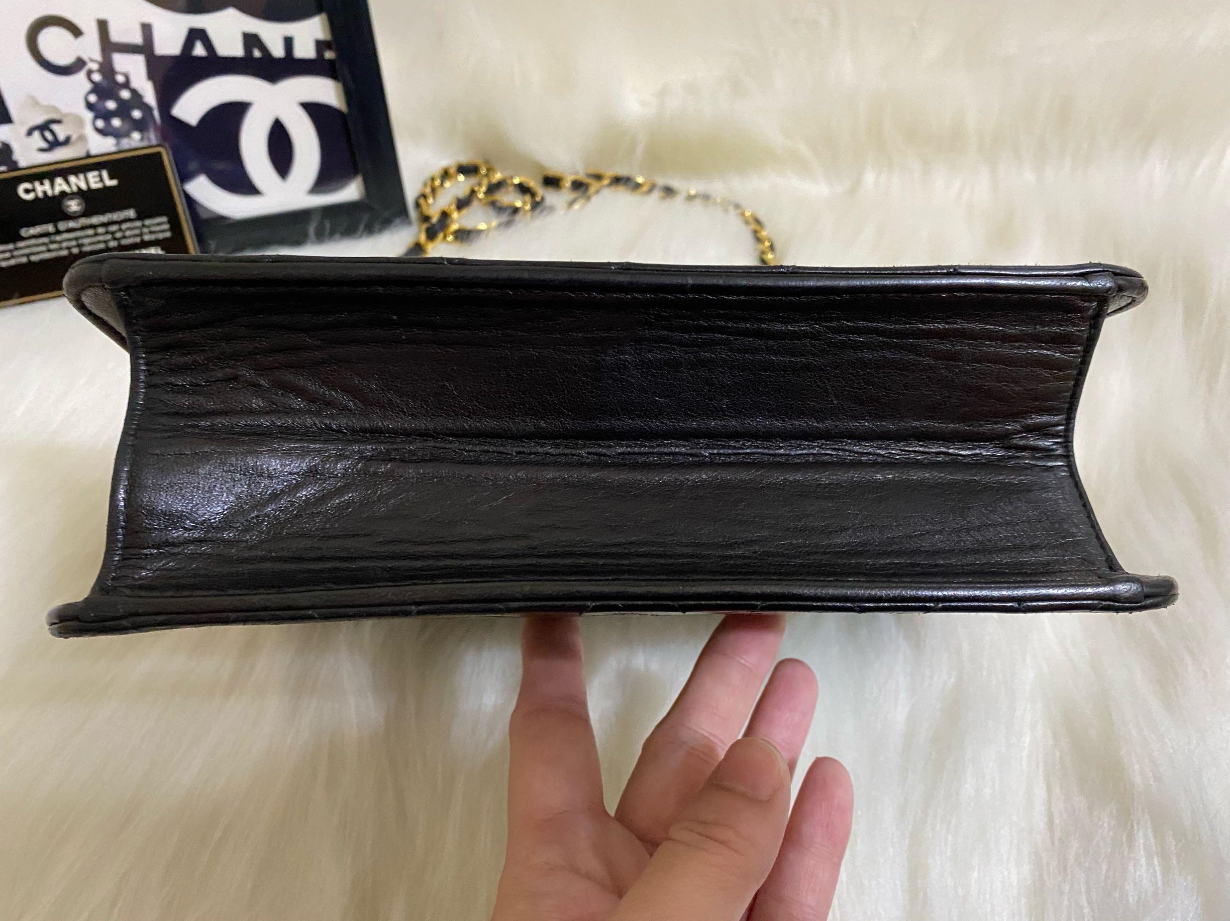Chanel Vintage 22cm小尺寸釘釦翻蓋包 照片瀏覽 4