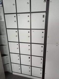 CHEAPEST 18 DOOR LOCKER OFFICE PULLOUT HEAVY DUTY