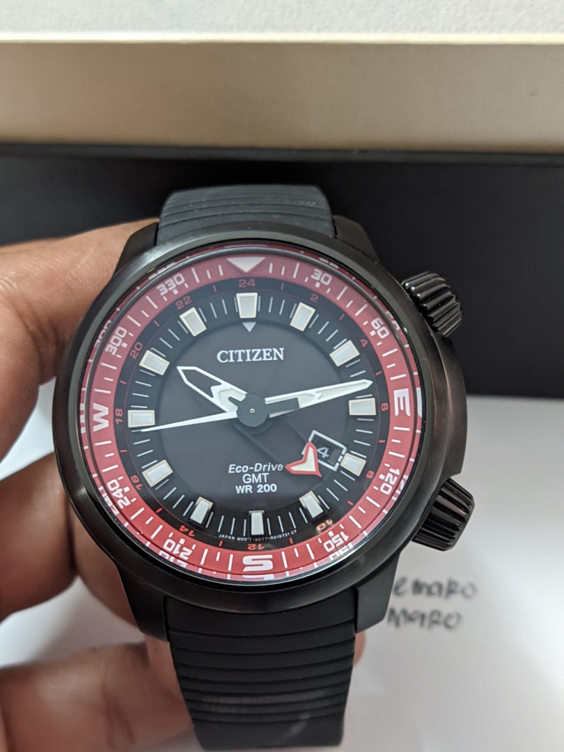 Citizen eco drive promaster gmt on sale