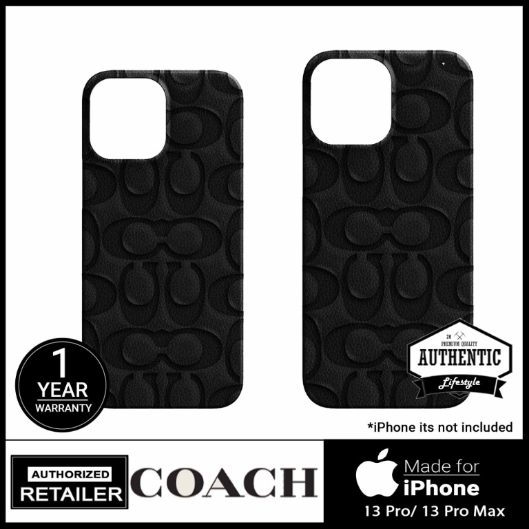 Coach Leather Slim Wrap Case for iPhone 13 Pro/ 13 Pro Max Case, Mobile  Phones & Gadgets, Mobile & Gadget Accessories, Cases & Covers on Carousell