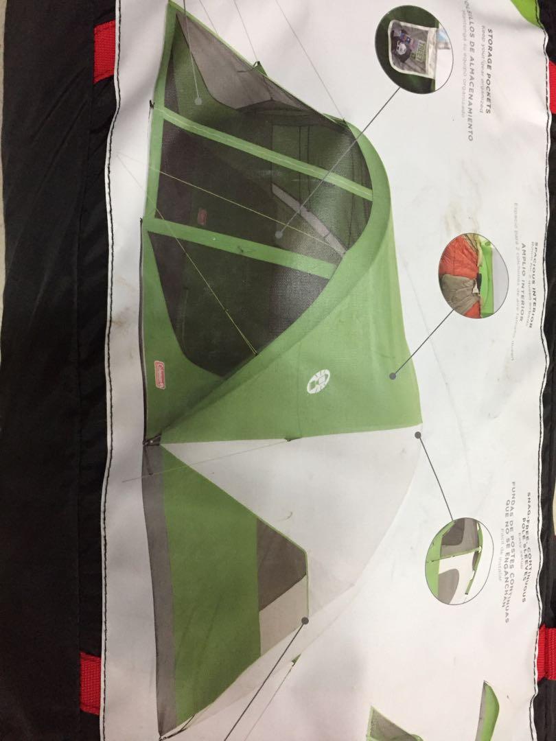 COLEMAN EVANSTON. 8 PERSON, Sports Equipment, Hiking & Camping on Carousell