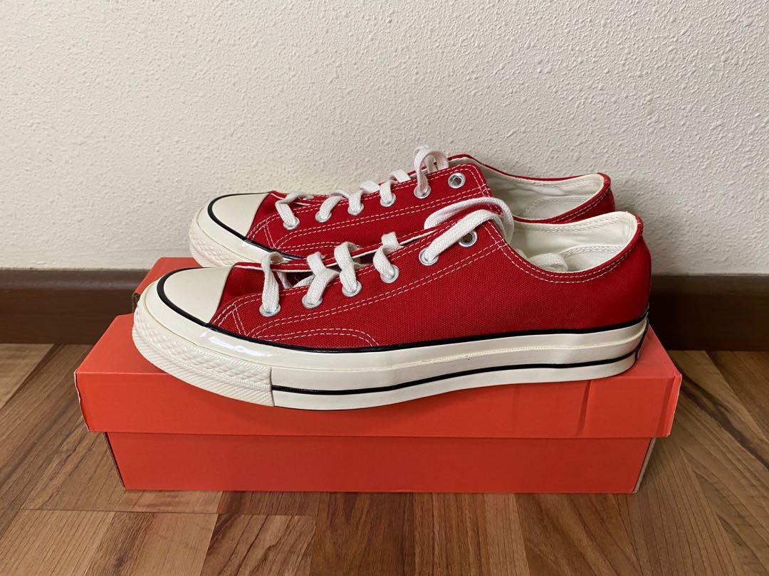 red converse size 7