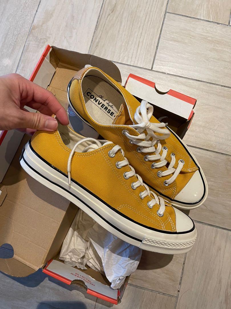 Converse Chuck Taylor 70 Sunflower UK9 US9 Men s Fashion