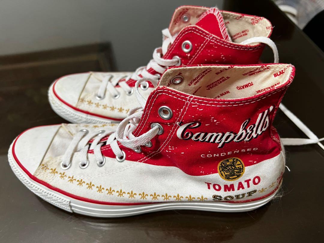 Converse Chuck taylor cambell soup, Men's Fashion, Footwear, Sneakers on  Carousell