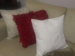 Cream throw pillowcase 18x18