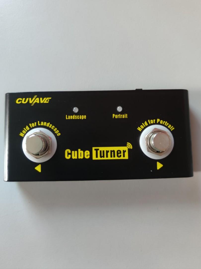 CUVAVE Cube Turner Wireless Page Turner Pedal, TV & Home Appliances, TV