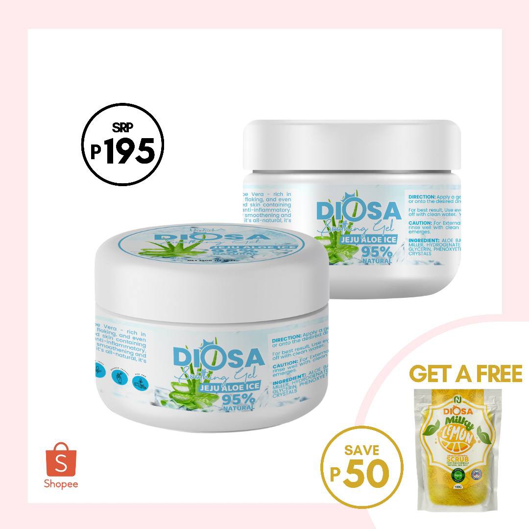 Clearance Sale! B1 T1! Diosa Face and Body Soothing Gel, Beauty & Personal  Care, Face, Face Care on Carousell