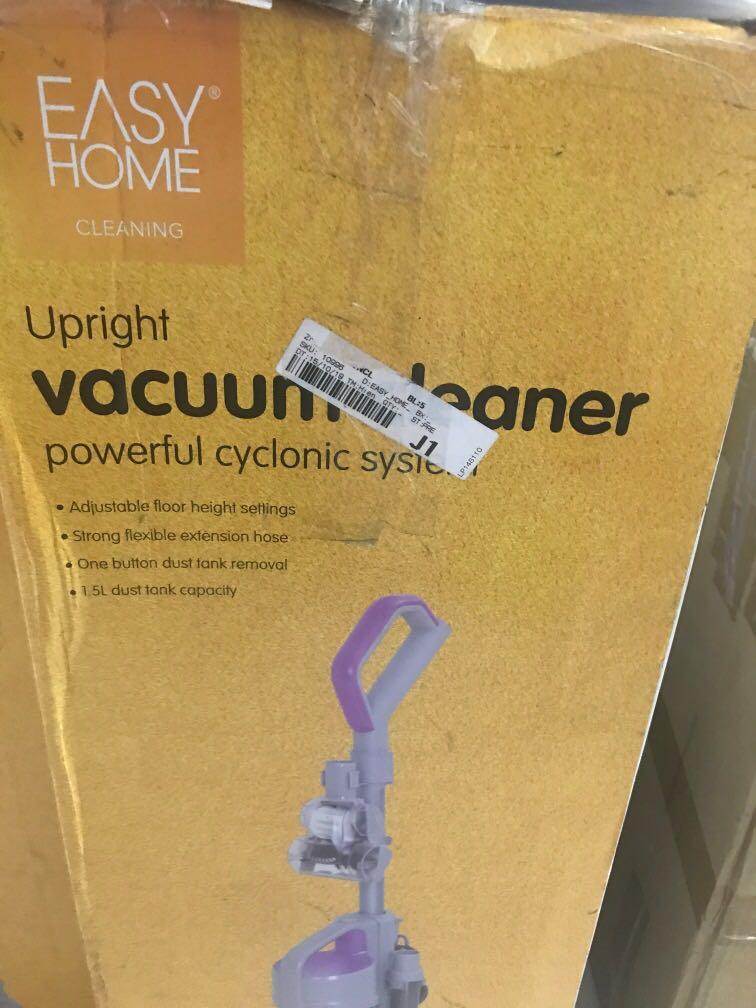 EasyHome Upright Vacuum Cleaner, TV & Home Appliances, Vacuum Cleaner