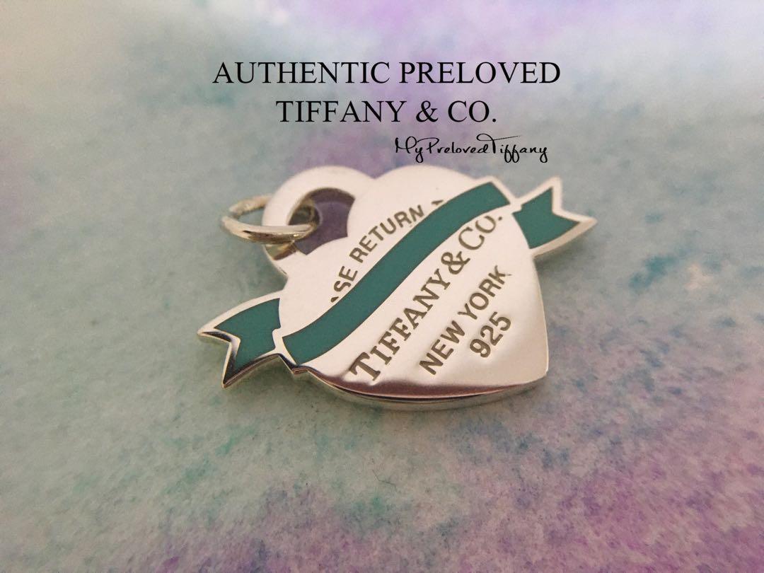 Tiffany blue heart charm shop