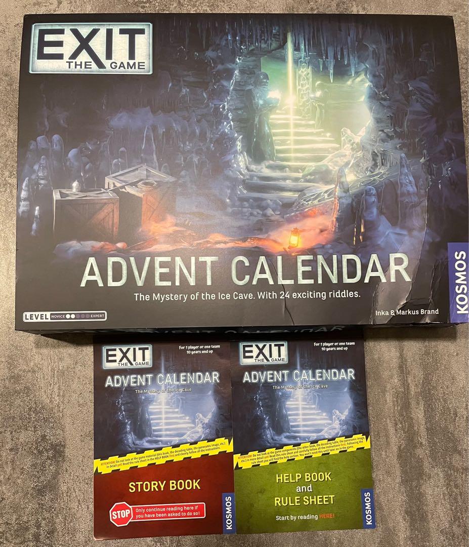 Exit the Game Advent Calendar 2021 Escape Room Puzzle, Hobbies & Toys