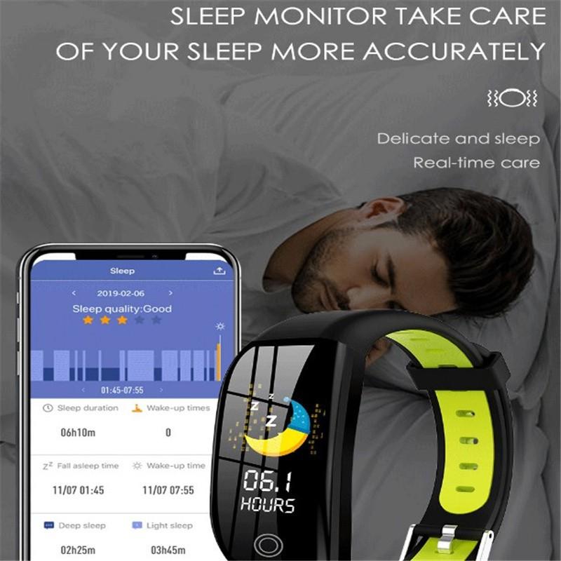 A141 F21 Smart Watch 1.14 Inch Screen Sports Bracelet Heart