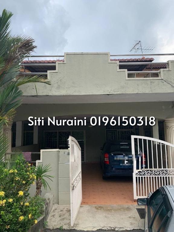 Facing Open Extended Double Storey Terrace, Taman Oakland 