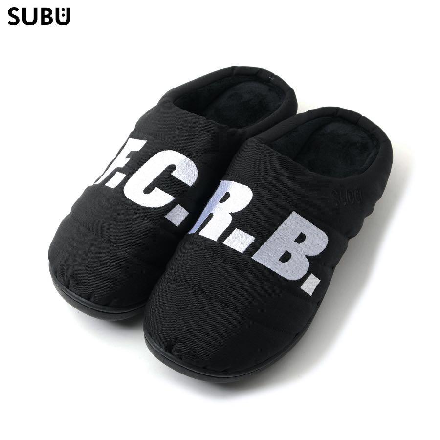 Fcrb SUBU F.C.R.B. SANDALS fc real Bristol soph sophnet 黑拖鞋, 男