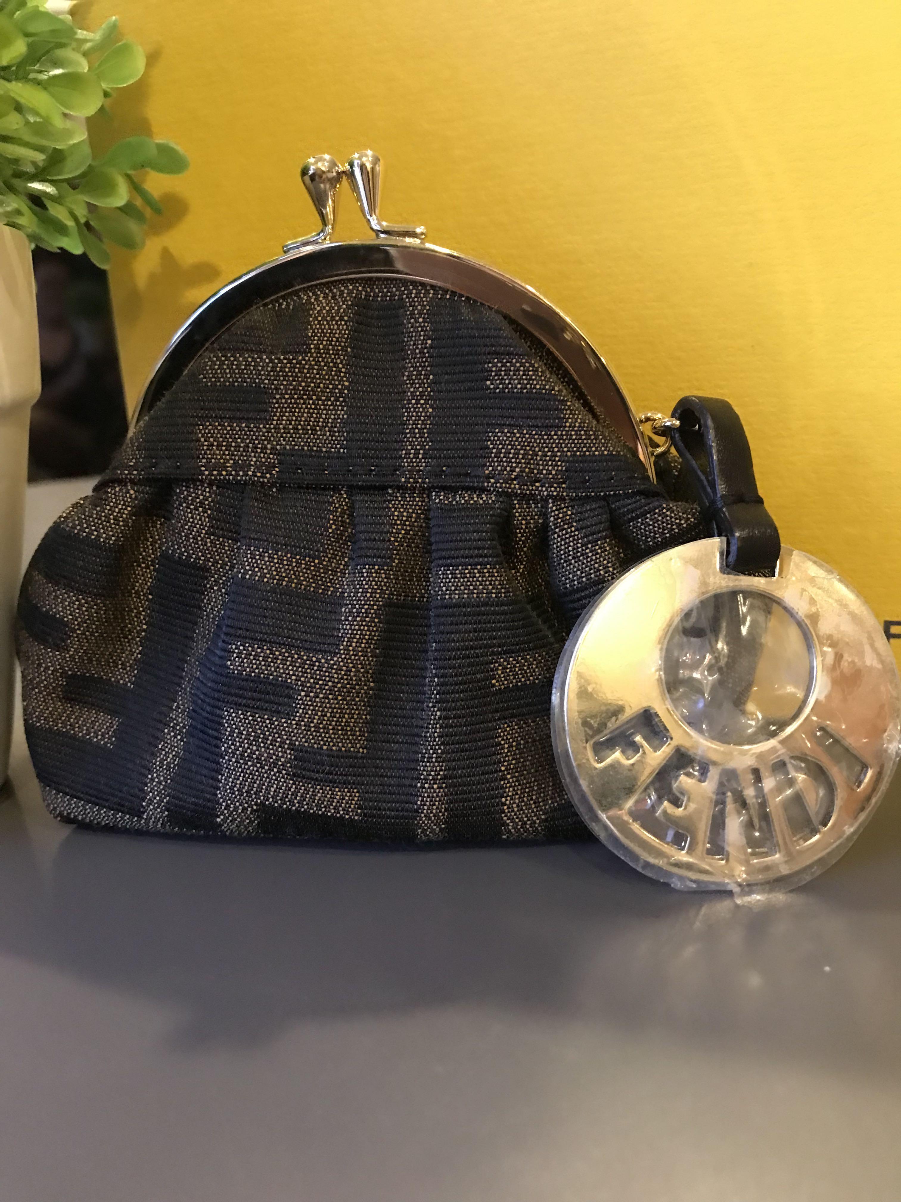 Fendi coin purse best sale