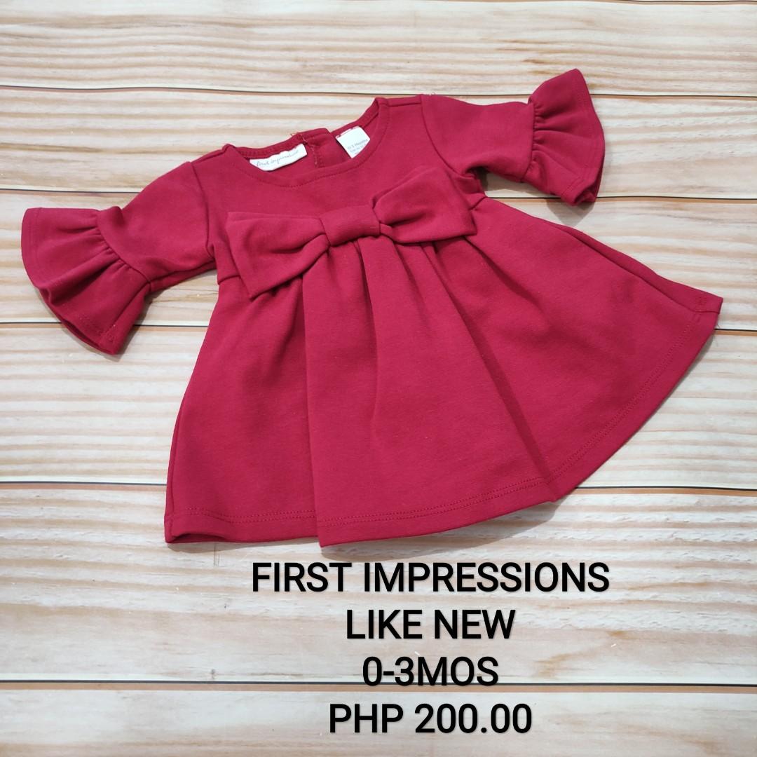First impressions baby girl dresses online
