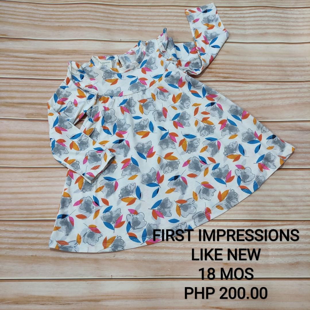 First impressions baby dress sales