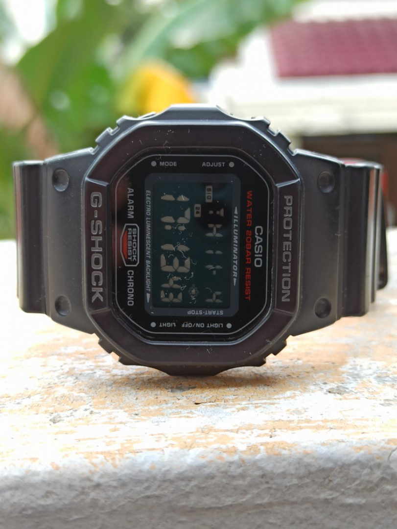 Casio g shock clearance dw 5600 red