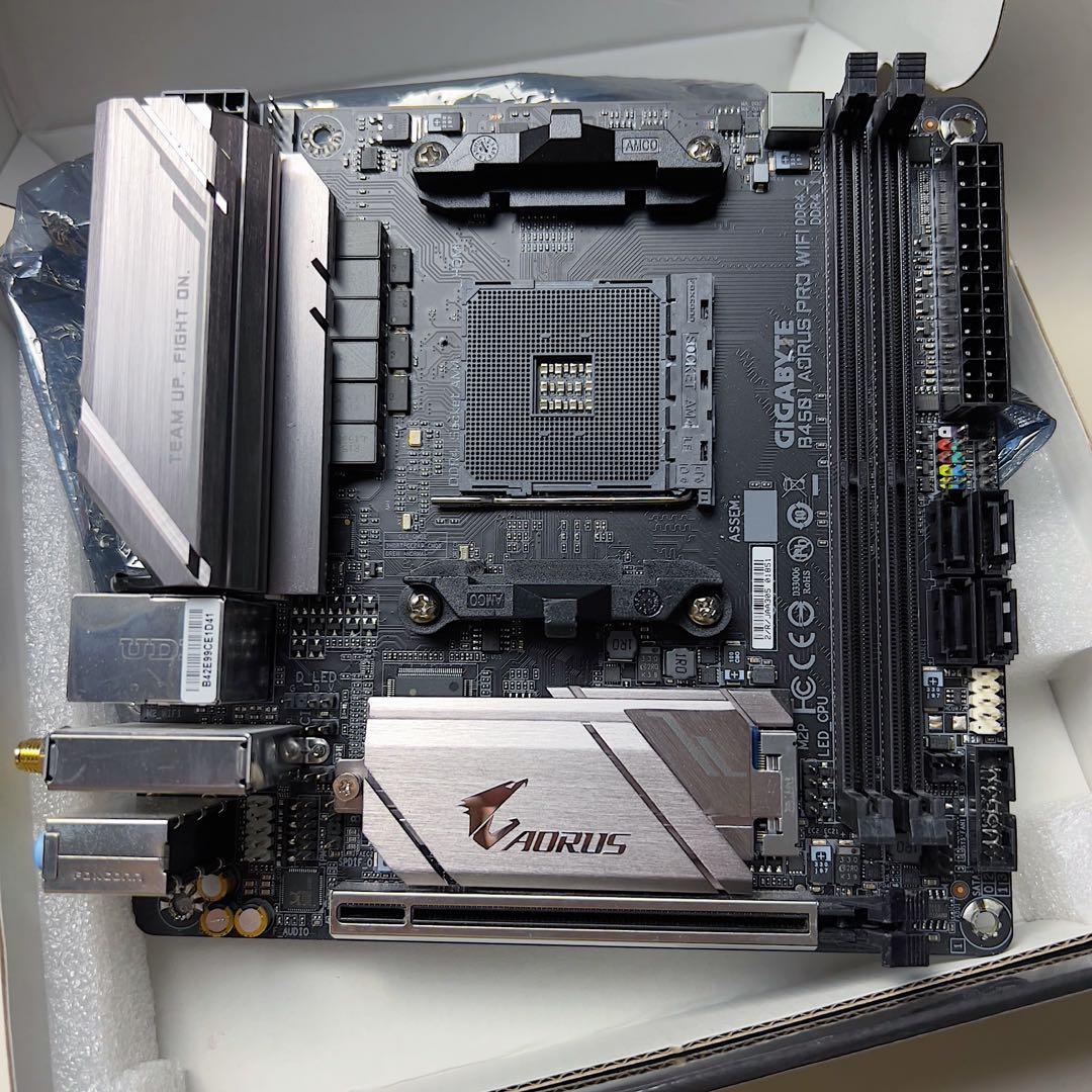 Gigabyte b450i hot sale