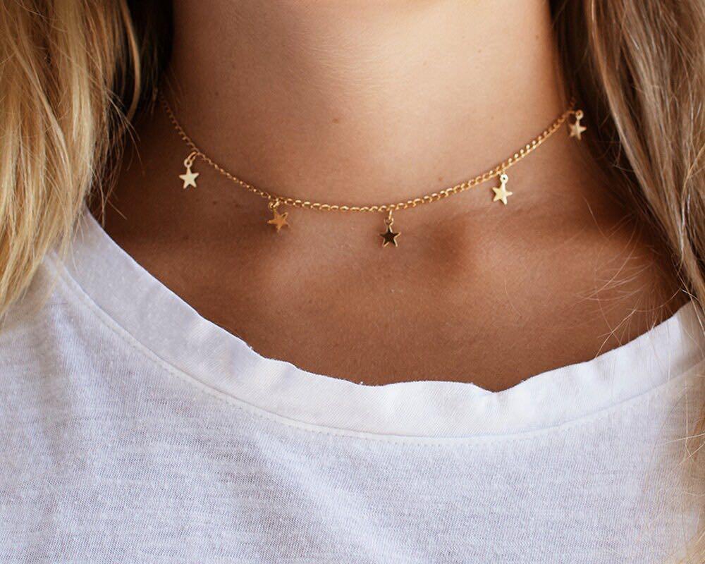Real choker necklace on sale