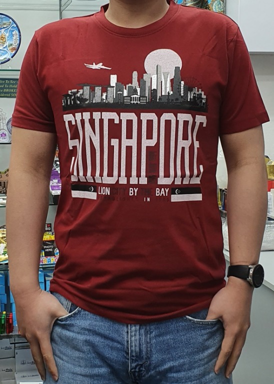 Guardian Angel 100 Cotton Designer Singapore Adult Collection Tee