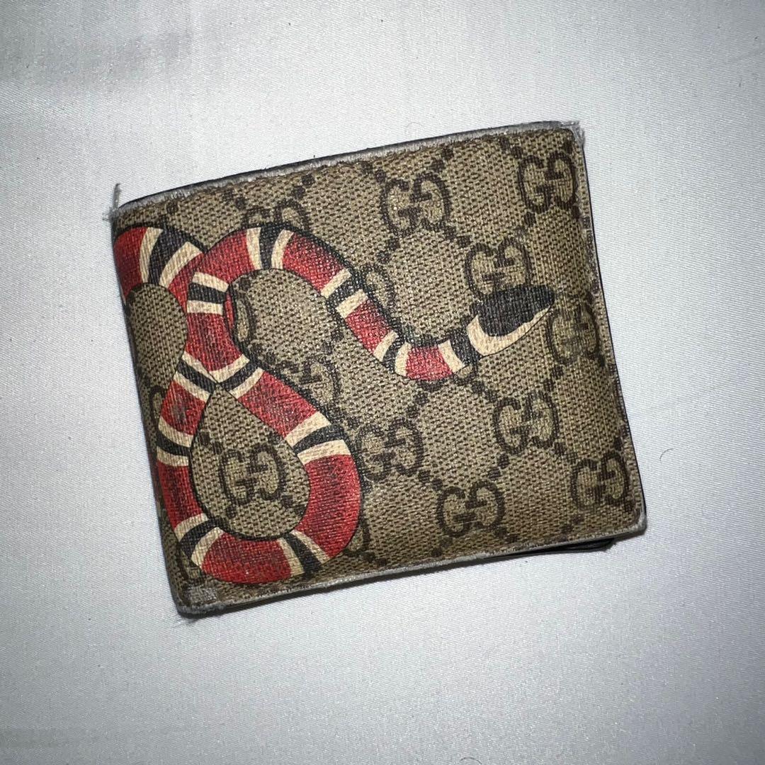 Mens gucci discount wallet snake