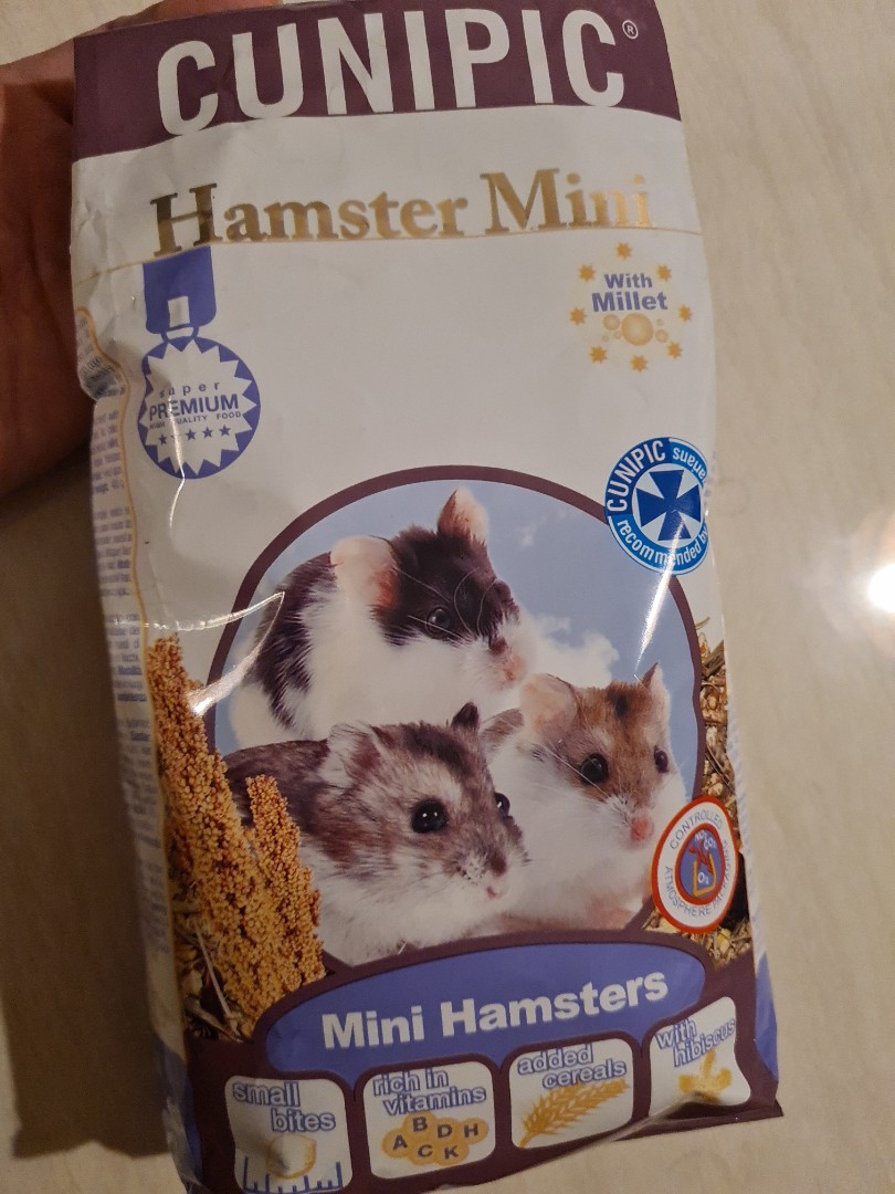 Hamster Food Just bought CUNIPIC Hamster Mini Pet Supplies