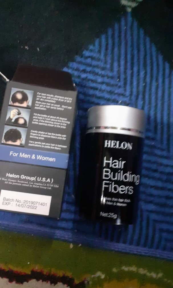 Helon hair building fiber, Beauty & Personal Care, Hair on Carousell