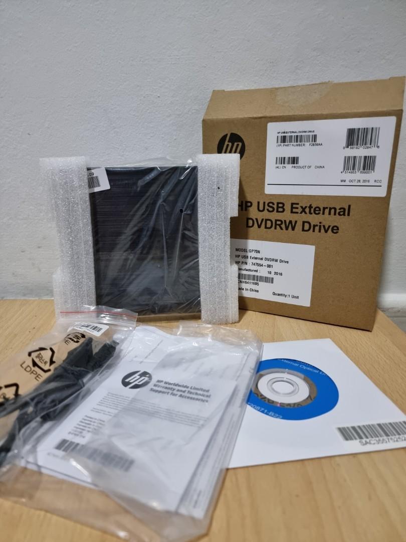 HP External DVDRW Drive, Computers & Tech, Parts & Accessories, Other