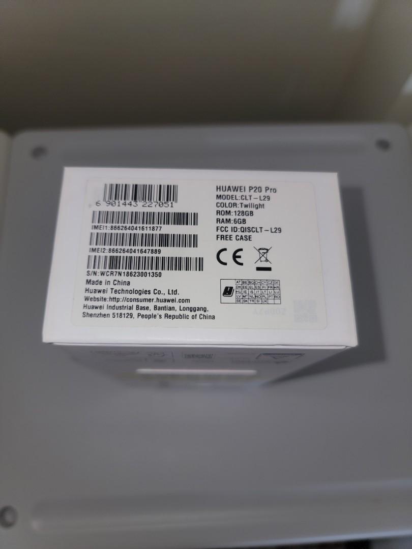 Huawei P20 Pro BOX only (Category: Huawei) located in San Juan City. Submitted by super.saver8 (Listing ID 1123543340, Image 2). Description: #septsale.
