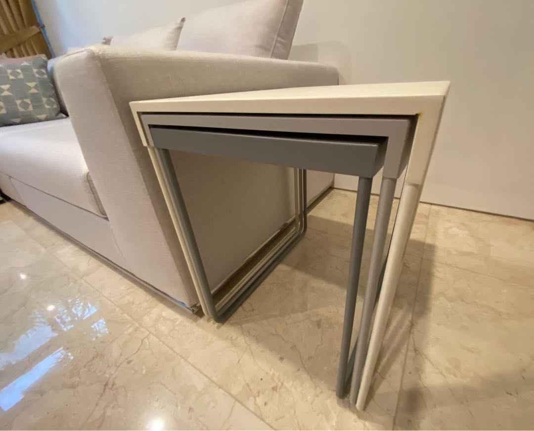 IKEA nesting tables, set of 3, Furniture & Home Living, Furniture