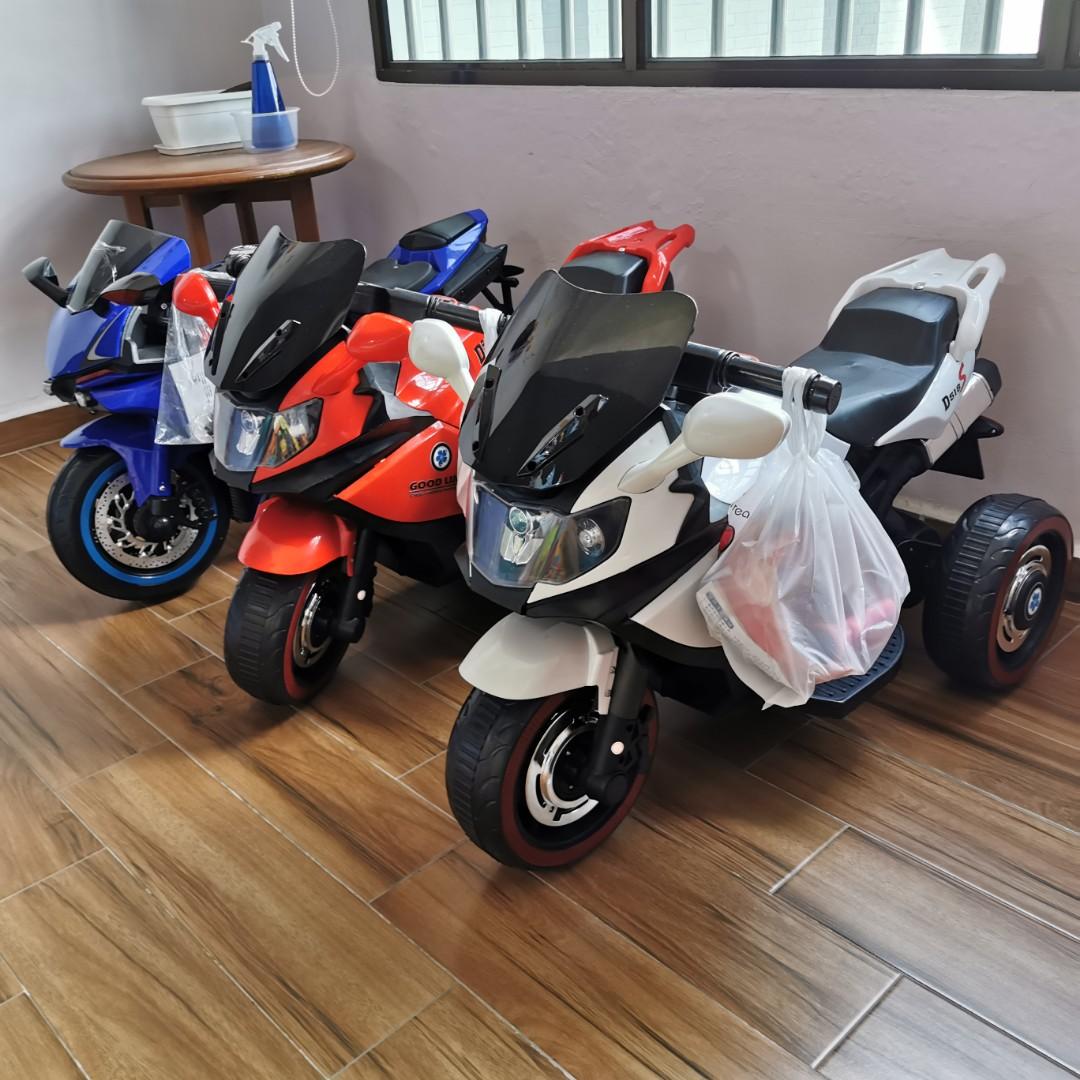 Electric ride deals on motorbike