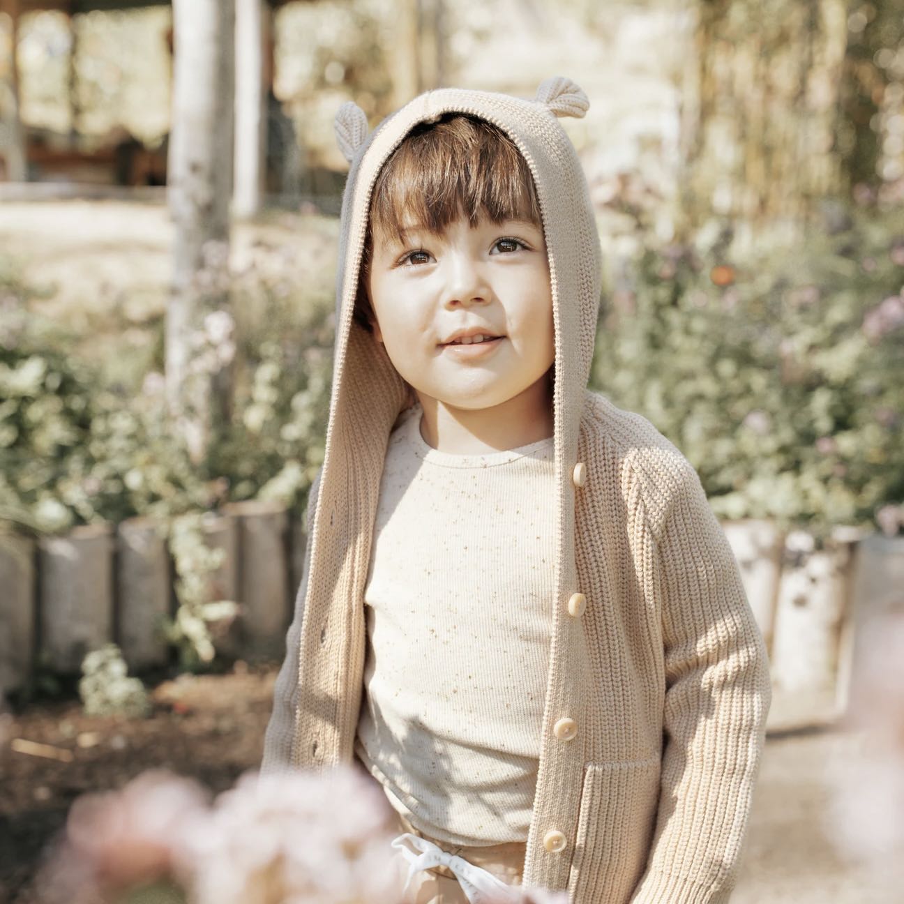 Jamie kay bear cardigan new arrivals